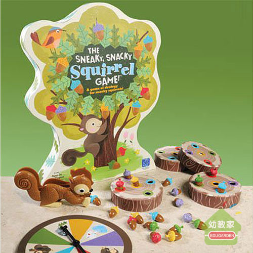 幼教家 美國教學資源 Learning Resources-桌遊系列-小松鼠的堅果