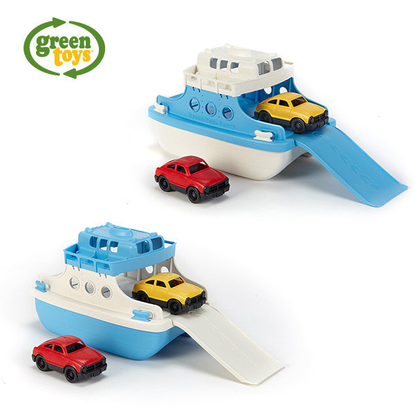 幼教家 Green Toys  大口魚渡輪 Ferry boat greentoys