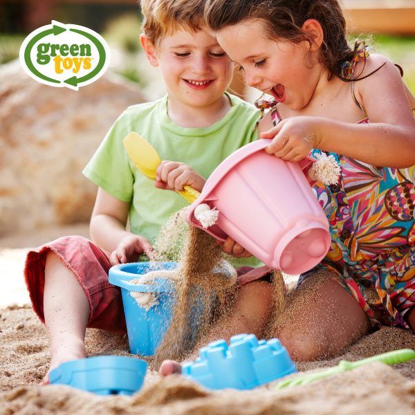 幼教家 Green Toys 沙堡寶沙雕組 Sand Play Set greentoys