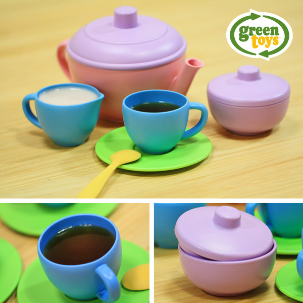 幼教家 Green Toys 貝兒的下午茶 Tea Set greentoys