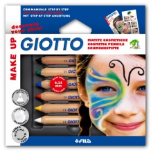 Giotto-兒童彩妝筆(基本色/亮彩色)