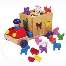 GoGo Toys 動物分類拖車