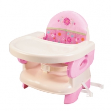 美國Summer Infant 可攜式活動餐椅-粉紅
